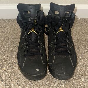 Black and Gold Men's Sneakers